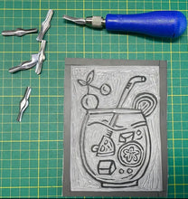 Lade das Bild in den Galerie-Viewer, Linolschnitt Workshop