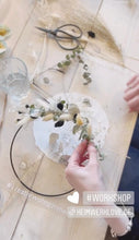 Lade das Bild in den Galerie-Viewer, Workshop: Trockenblumen Türkranz Hoop
